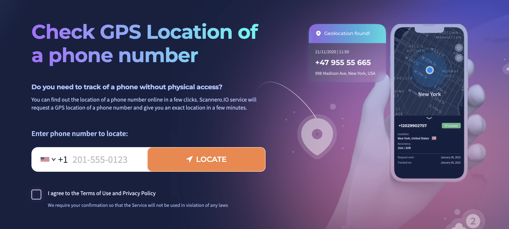 iphone locator by number